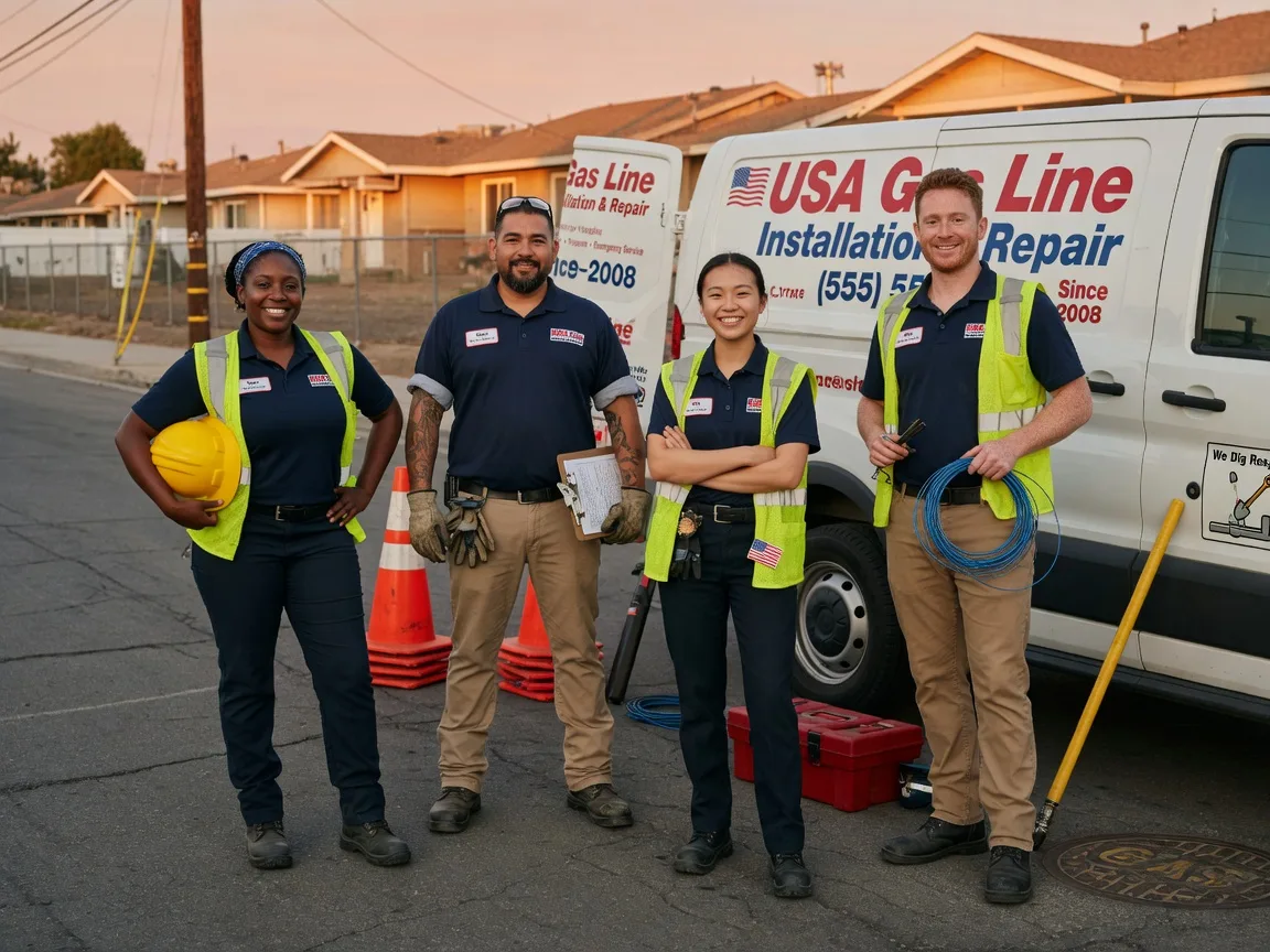 Gas Line Installation company in Christiana, TN